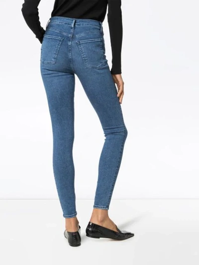 Shop 3x1 Kaia Skinny Jeans In Blue