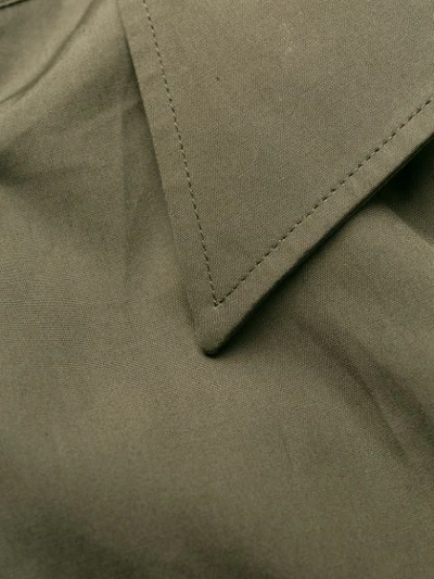 Shop Prada Military Shirt In F0334 Mimetico