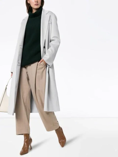 Shop Joseph Signe Cashmere Coat In Grey