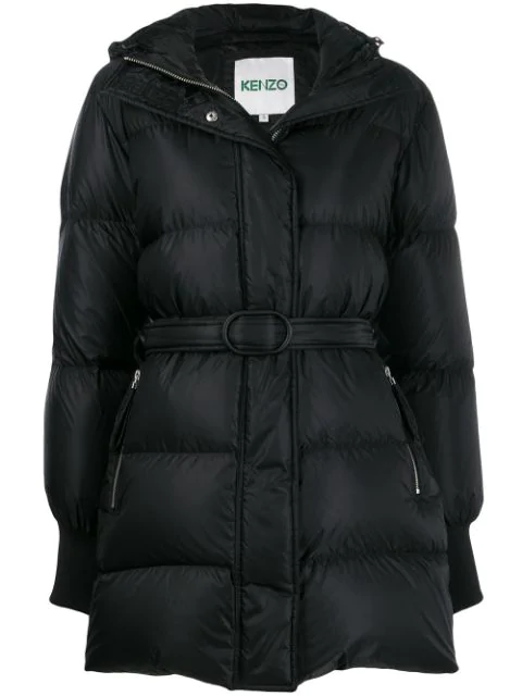 kenzo silver puffer jacket