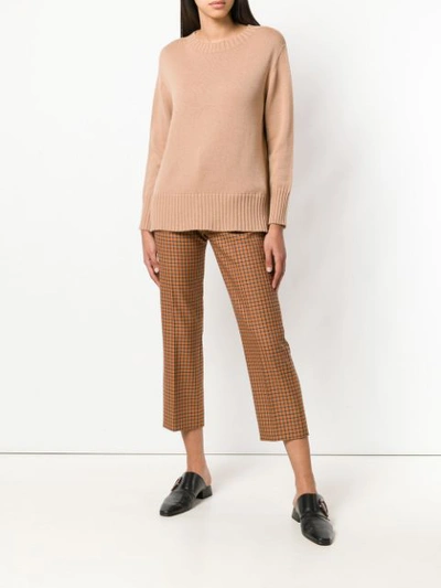 Shop Antonelli Loose Fitted Sweater - Neutrals
