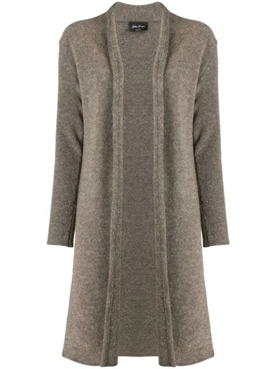 Shop Andrea Ya'aqov Mid-length Cardi-coat In Neutrals