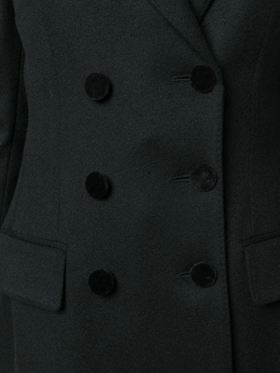 Shop Dolce & Gabbana Double-breasted Coat In Black