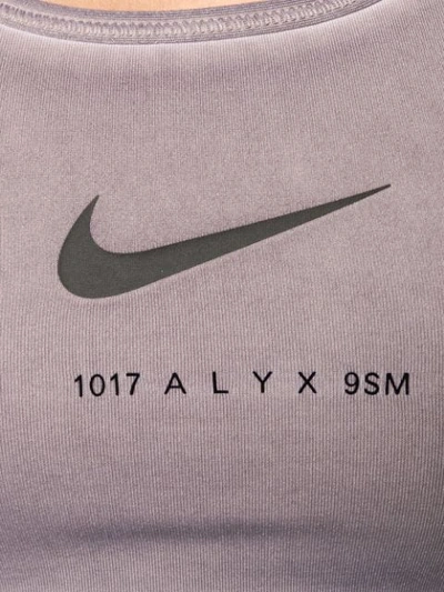 Shop Alyx Nike X1017  9sm Sports Bra In Neutrals