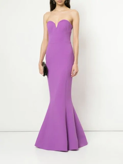 Shop Rebecca Vallance Dahlia Gown - Purple