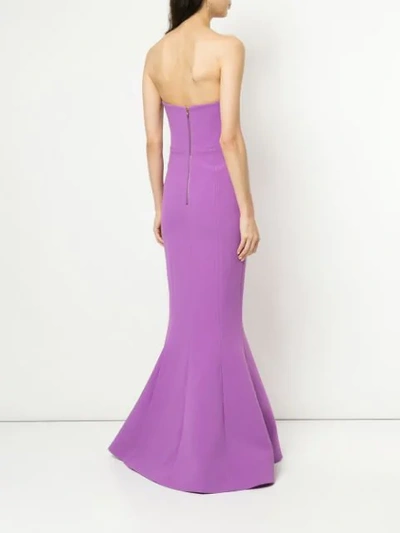 Shop Rebecca Vallance Dahlia Gown - Purple