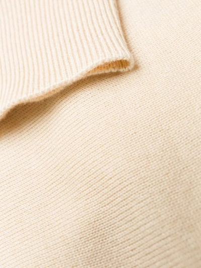 Shop Jil Sander Classic Knit Jumper In Neutrals