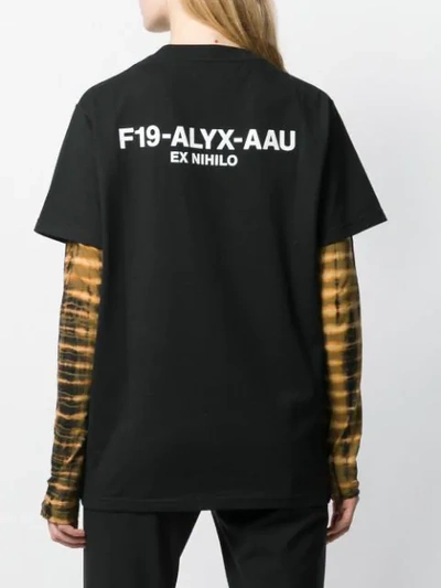 Shop Alyx Visual T-shirt In Black