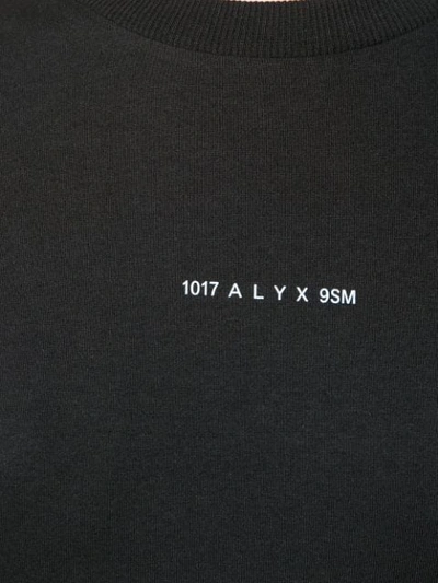 1017 ALYX 9SM VISUAL T-SHIRT - 黑色