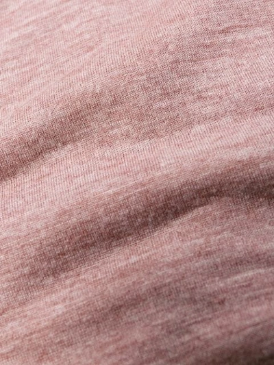 ISABEL MARANT ÉTOILE CROPPED ROUND NECK T-SHIRT - 粉色
