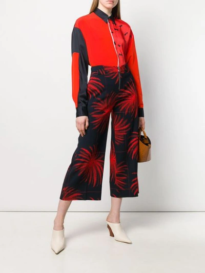 Shop Victoria Victoria Beckham Classic Two In Red