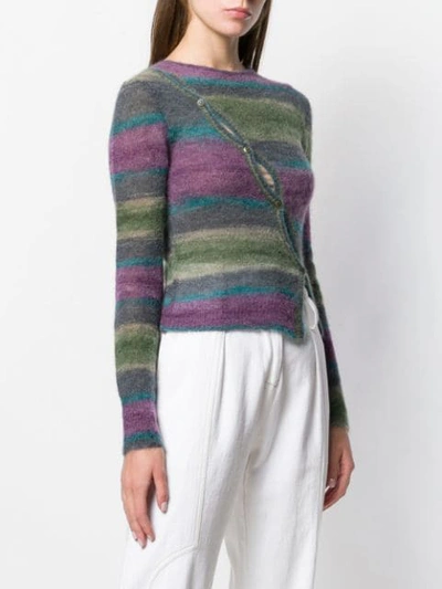 Shop Jacquemus La Meille Pau Striped Jumper In 86651