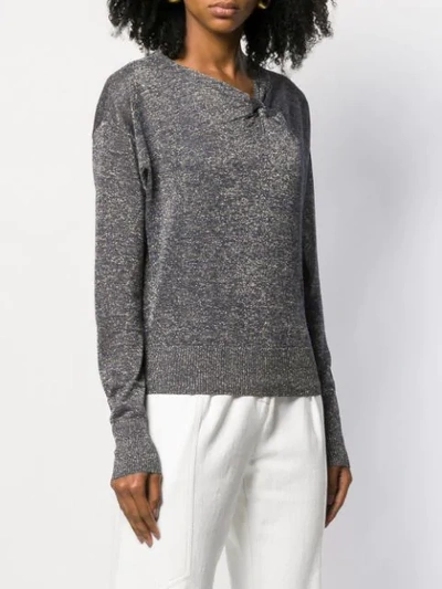 Shop Isabel Marant Jersey Axel Jumper In Blue