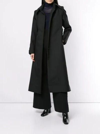 Shop Camilla And Marc Losada Trench Coat In Black