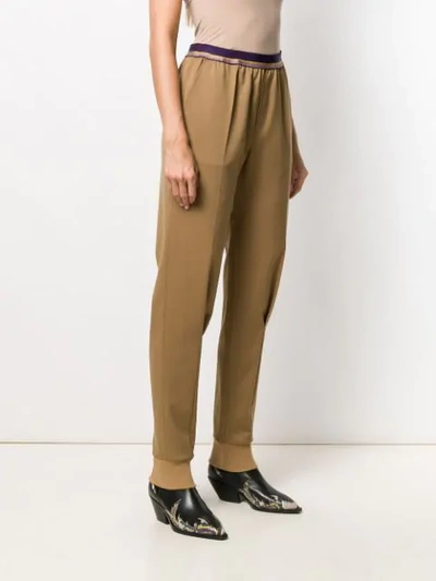 Shop A.f.vandevorst Slim-fit Tailored Trousers In Brown