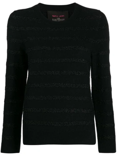 Shop Marc Jacobs Sofia Loves The Glam Jumper In Black