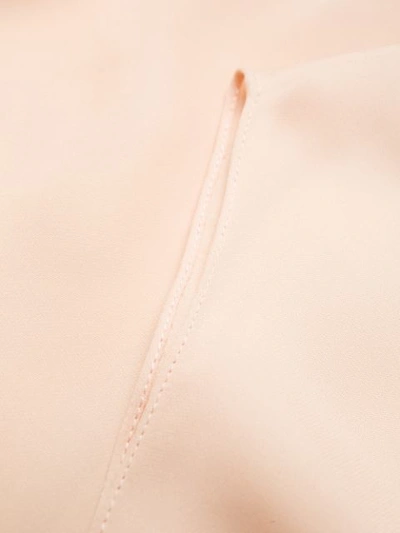Shop Theory Sleeveless Draped Top In Shell Pink