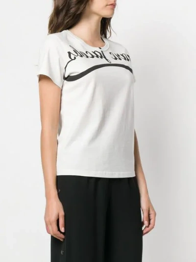 Shop Marc Jacobs Reverse Logo T In White