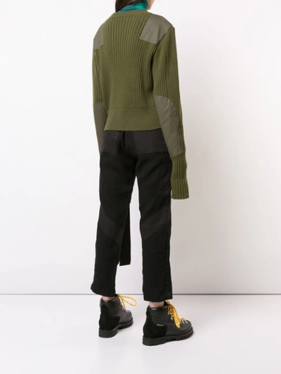 Shop Proenza Schouler Pswl Ribbed Sweater - Green