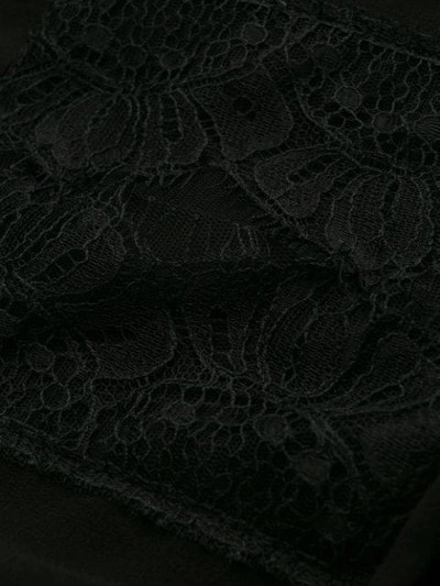 Shop Giambattista Valli Billow Sleeve Blouse In Black