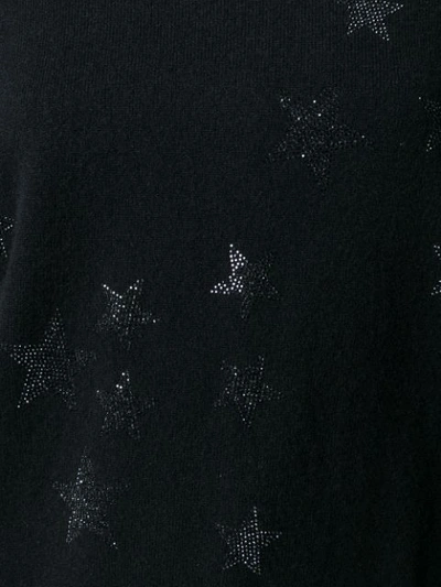 Shop Zadig & Voltaire Gaby Starry Jumper In Black