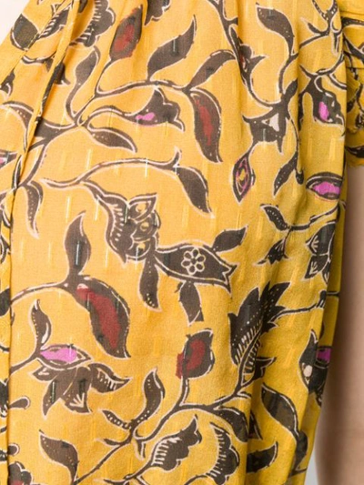 Shop Ulla Johnson Shona Floral Tank Top In Yellow