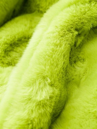 Shop Apparis Mantel Aus Faux Fur In Green