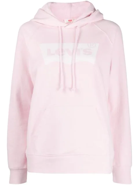 levis hoodie women's pink