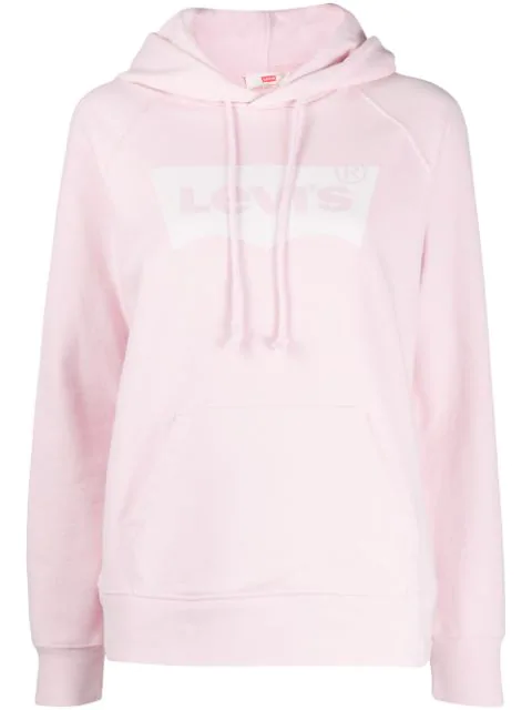 levi's hoodie pink