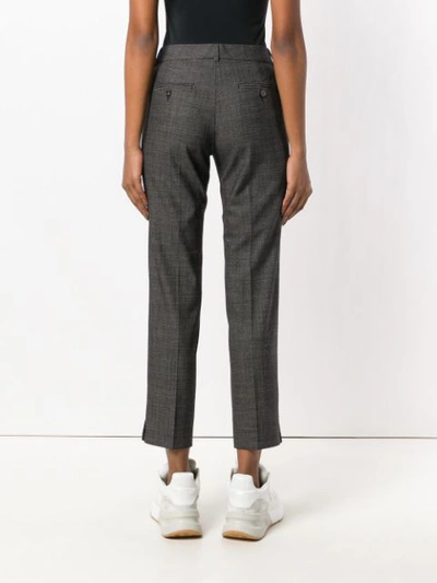 Shop Peserico Basic Cropped Trousers - Grey