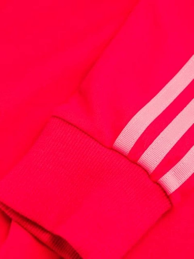 Shop Adidas Originals Three-stripe T-shirt In Red
