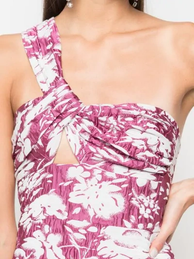 Shop Alexis Livie Floral Print Dress In Pink