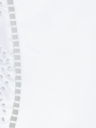 Shop Zimmermann Cut-out Detail Swimsuit - White