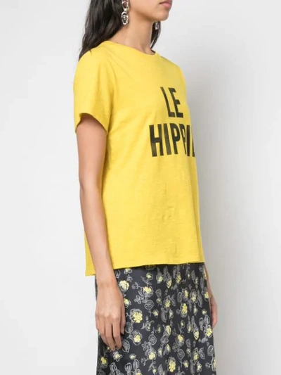 Shop Cinq À Sept Le Hippie T-shirt In Yellow