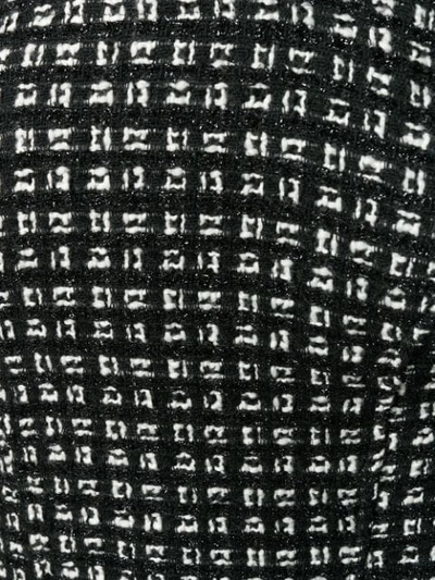 IRO GEOMETRIC PATTERN JACKET - 黑色