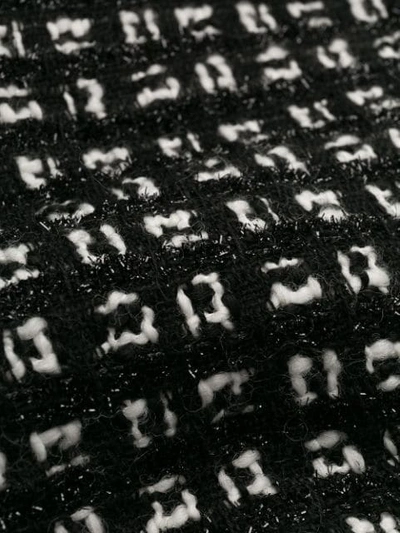 IRO GEOMETRIC PATTERN JACKET - 黑色