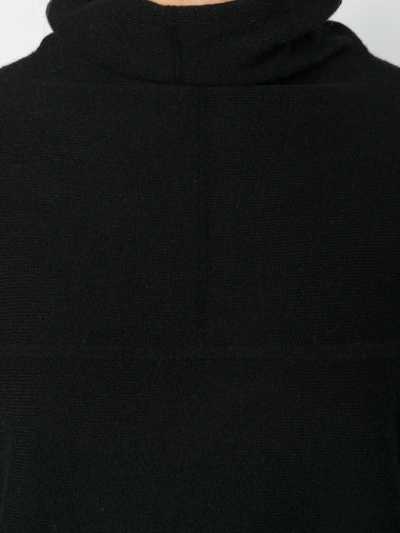 turtle-neck long-sleeve sweater