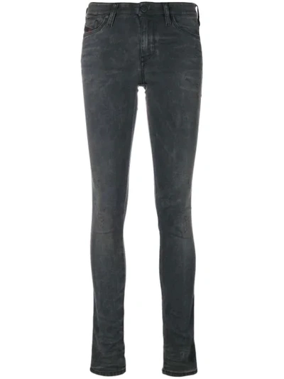 Shop Diesel Skinny Jeans - Grey