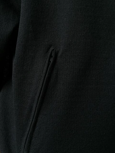 Shop Isabel Marant Étoile High Neck Track Jacket In Black
