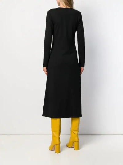 Shop Filippa K Tilda Midi Dress In Black