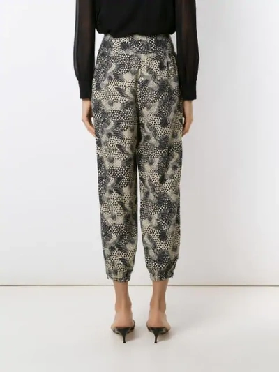 Shop Nk Asas Elke Printed Trousers In Black