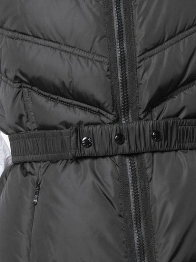 Shop Moncler Padded Gilet In Black