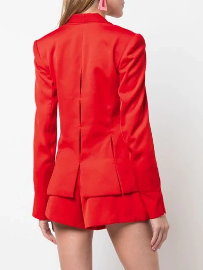 Shop Alexis Vaska Blazer In Red