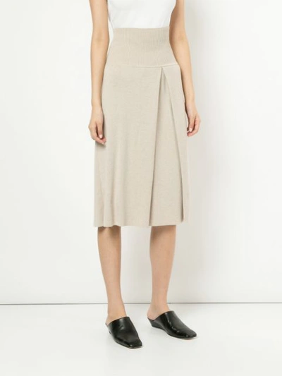 Shop Nehera Krompachy Skirt In Brown