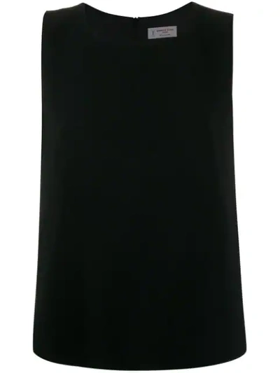 Shop Alberto Biani Tank Top In Black