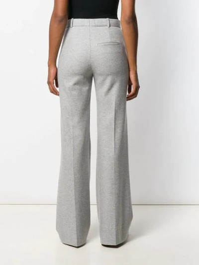 Shop Joseph Jess High-rise Trousers In Grey