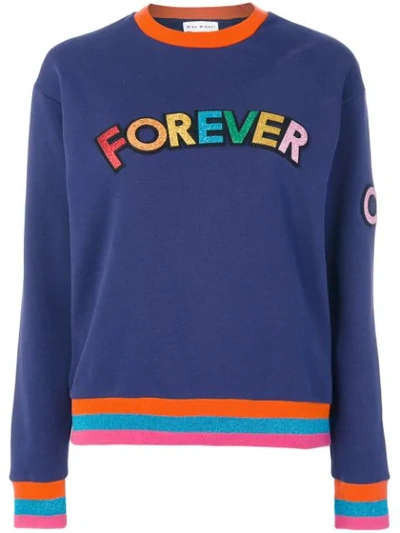 Shop Mira Mikati Forever Jumper In Blue