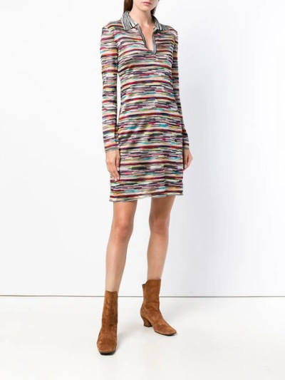 Shop Missoni Short Polo Dress - Red