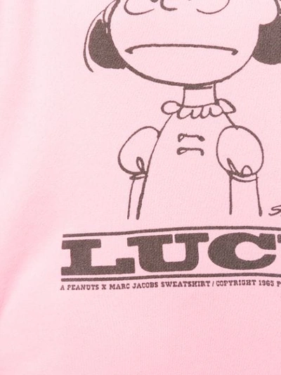 Shop Marc Jacobs X Peanuts Lucy Sweatshirt In Pink
