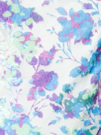 Shop Misbhv Printed One-shoulder Dress - Multicolour
